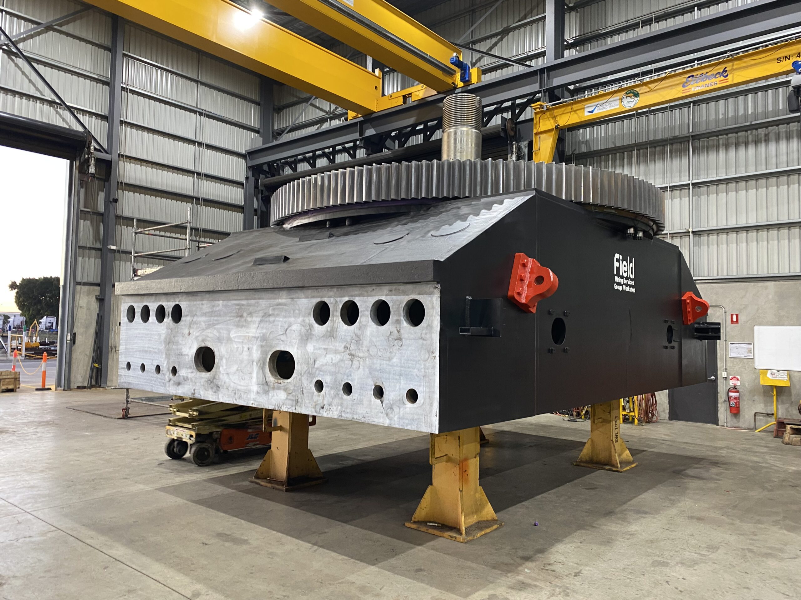 Shovel Carbody overhaul on a P&H4100XPC